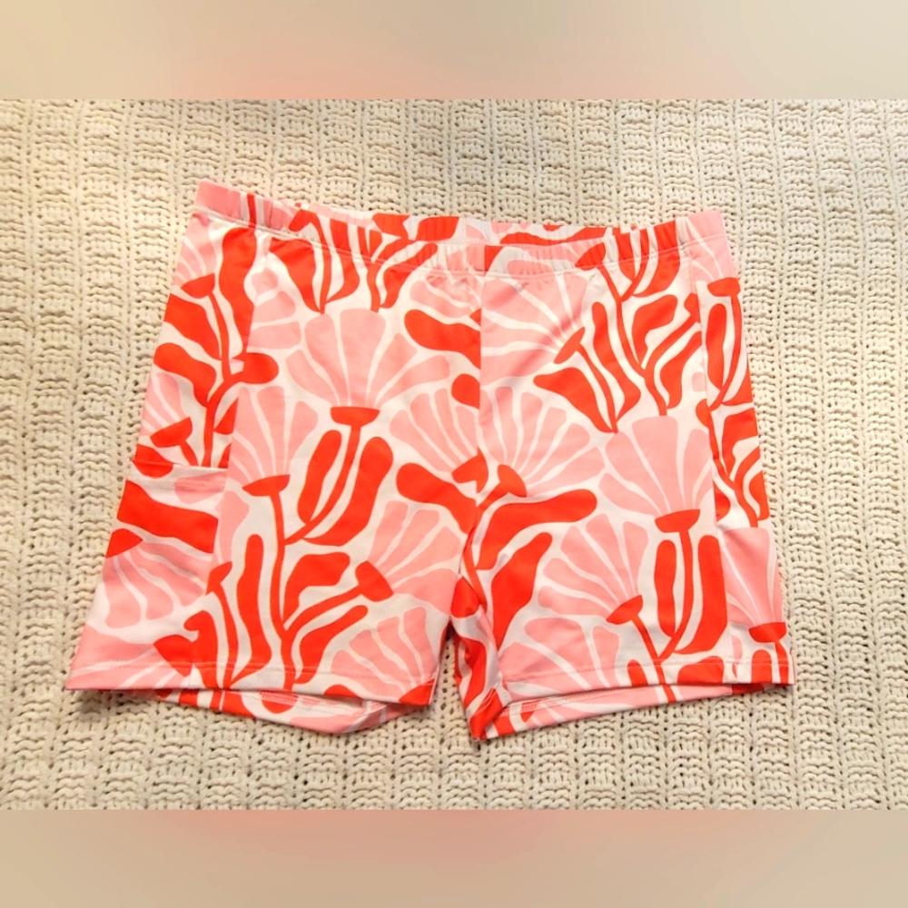 Duffield Lane Sunset Blossoms Shorts Size M